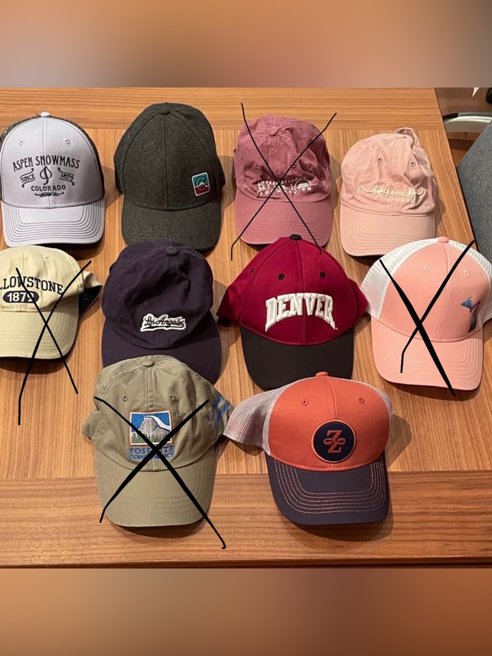 Hats lot